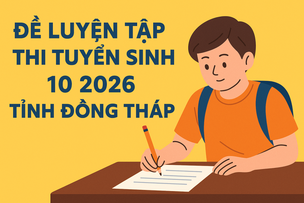 Đề ôn tập 3 tuyển sinh 10 2026